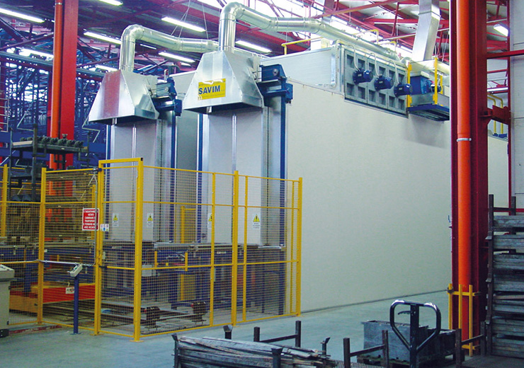 Промышленные печи полимеризации и сушки