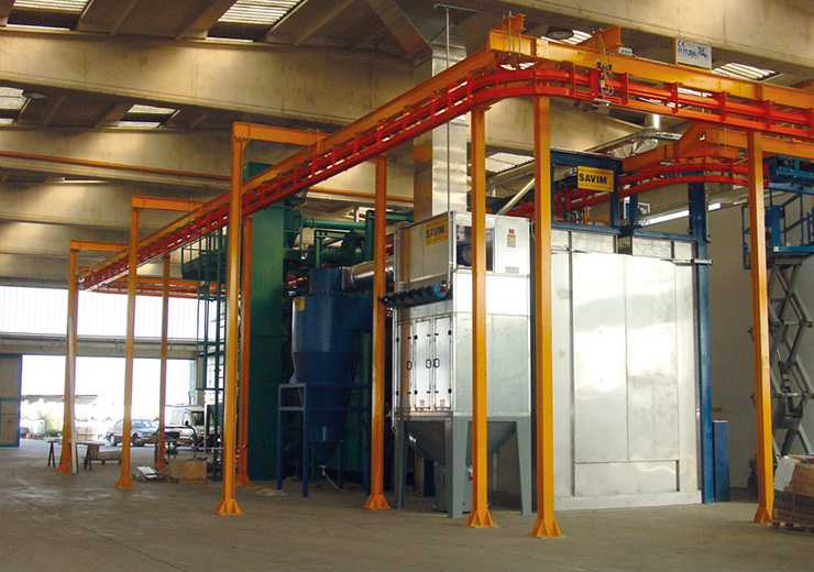 Промышленные линии порошковой покраски Промышленные линии порошковой покраски