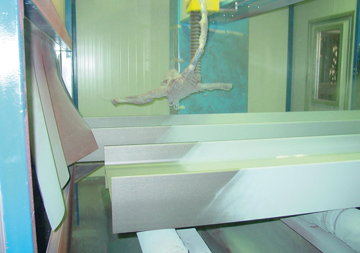 Промышленные автоматические линии для покраски листов и профилей