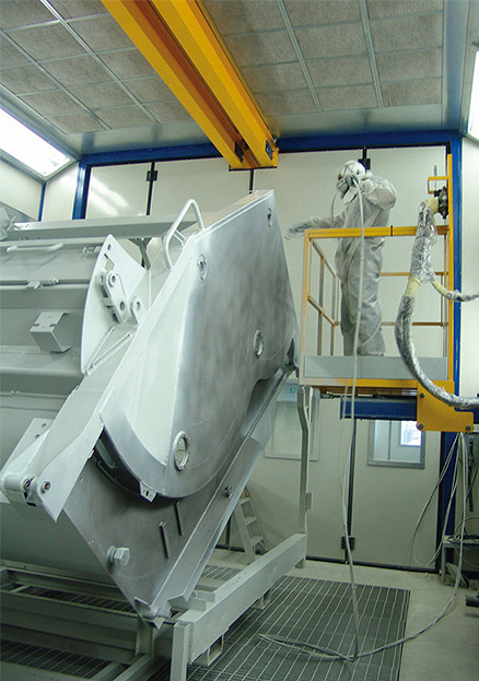 Промышленные окрасочные кабины и печи