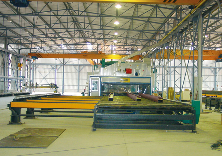 Промышленные автоматические линии для покраски листов и профилей Промышленные автоматические линии для покраски листов и профилей