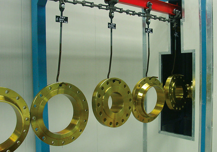 Промышленные линии жидкостной покраски