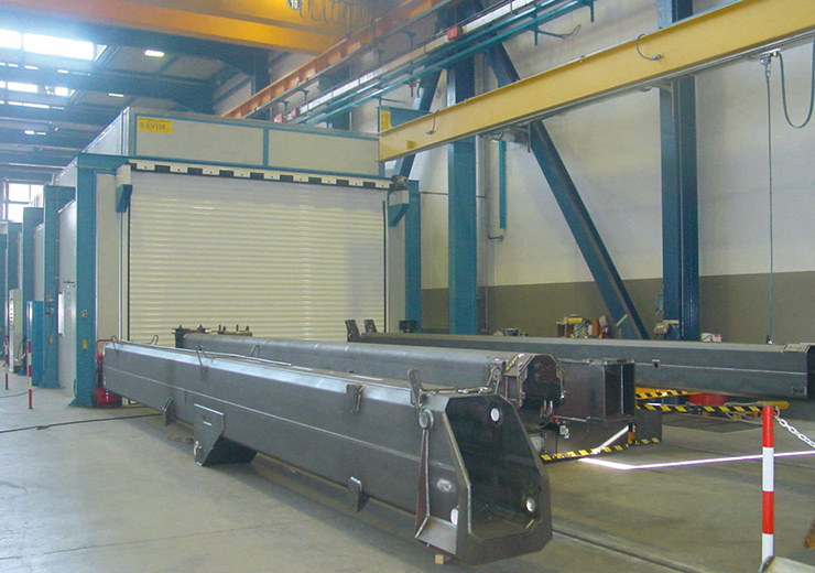 Промышленные окрасочные кабины и печи