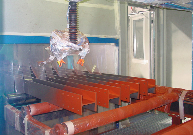 Промышленные автоматические линии для покраски листов и профилей Промышленные автоматические линии для покраски листов и профилей