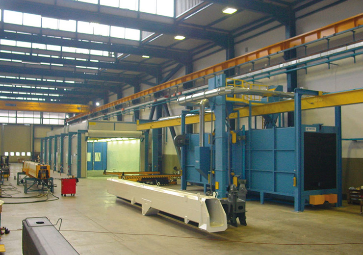 Промышленные окрасочные кабины и печи