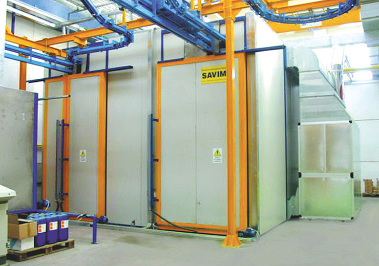 Промышленные линии порошковой покраски Промышленные линии порошковой покраски