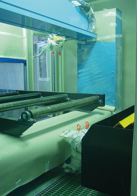 Промышленные автоматические линии для покраски листов и профилей Промышленные автоматические линии для покраски листов и профилей