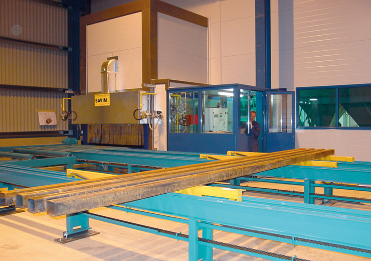 Промышленные автоматические линии для покраски листов и профилей