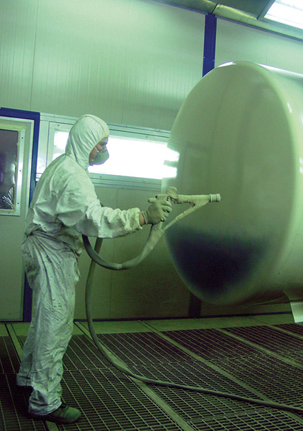 Промышленные линии жидкостной покраски