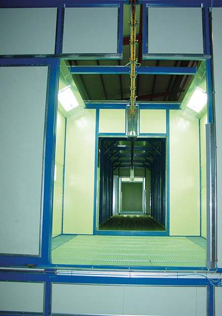 Промышленные линии жидкостной покраски