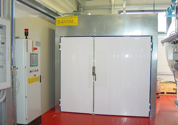 Промышленные печи полимеризации и сушки