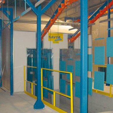 Промышленные линии порошковой покраски