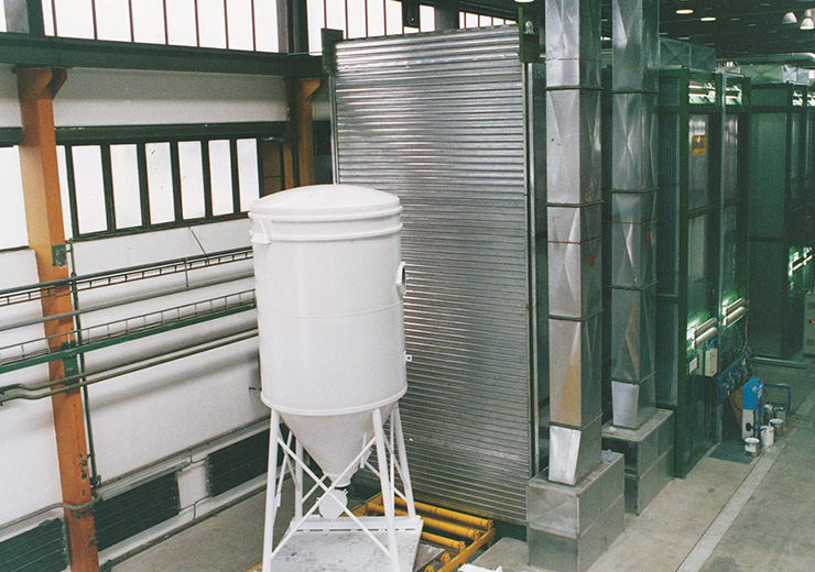 Промышленные линии жидкостной покраски