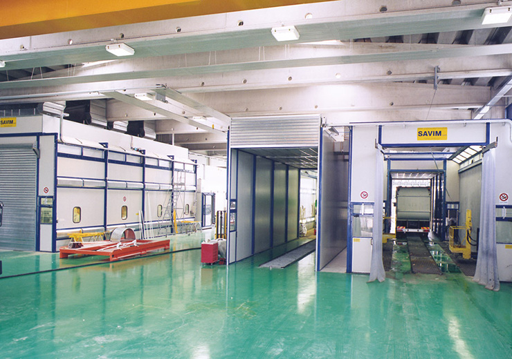 Промышленные окрасочные кабины и печи