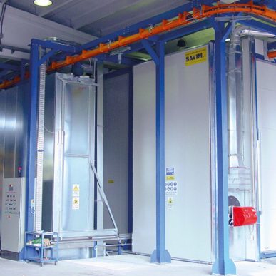 Промышленные линии порошковой покраски