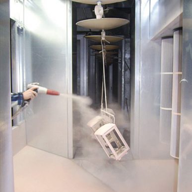 Промышленные линии порошковой покраски