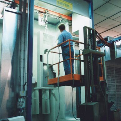 Промышленные линии порошковой покраски