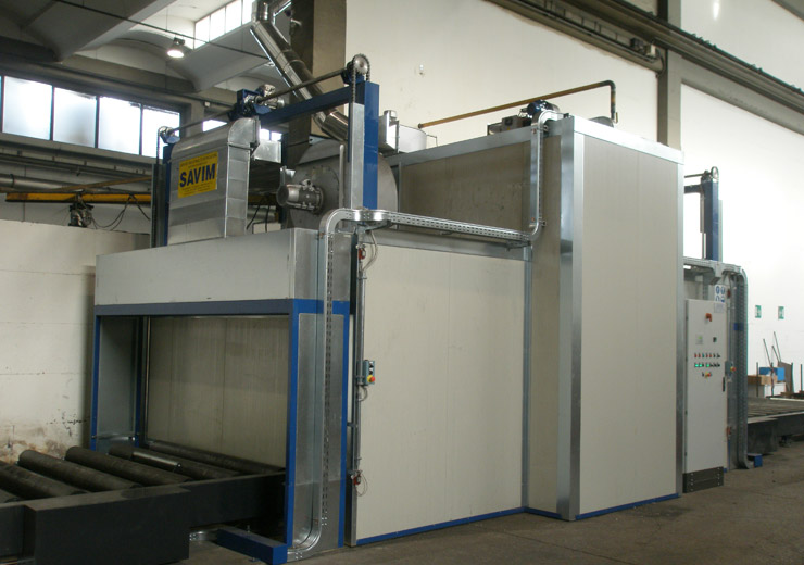 Промышленные печи полимеризации и сушки