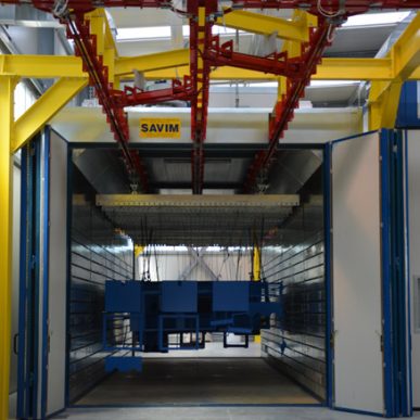 Промышленные линии порошковой покраски