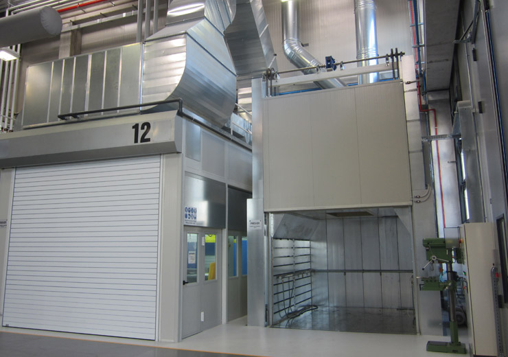 Промышленные печи полимеризации и сушки