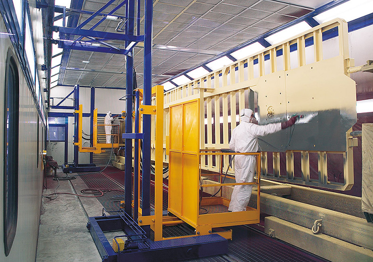 Промышленные окрасочные кабины и печи