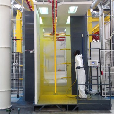 Промышленные линии порошковой покраски