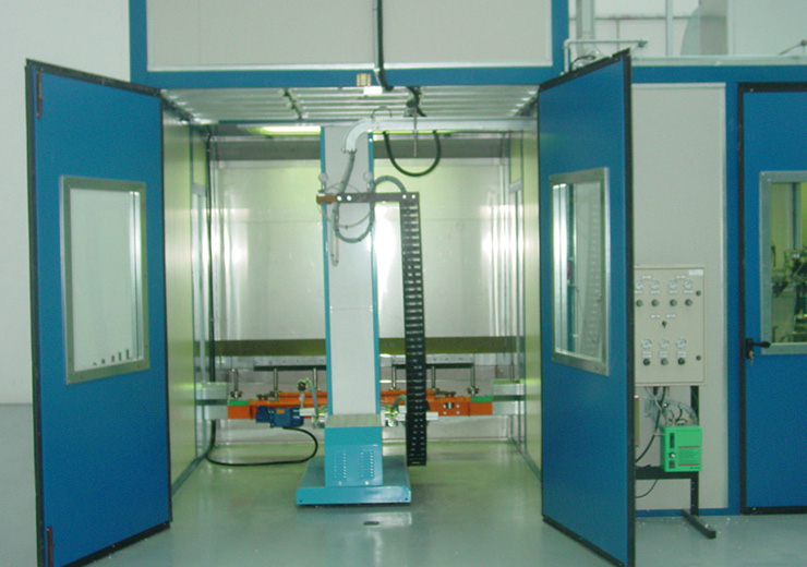 Промышленные линии жидкостной покраски