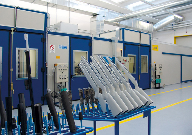 Промышленные линии жидкостной покраски