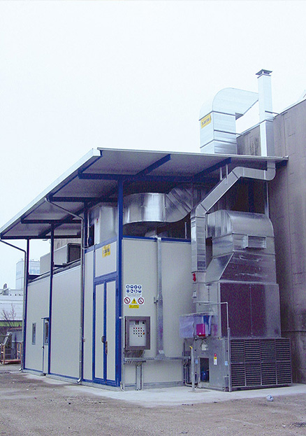 Промышленные окрасочные кабины и печи