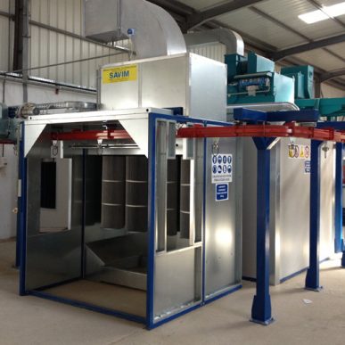 Промышленные линии порошковой покраски