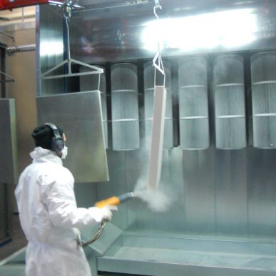 Промышленные линии порошковой покраски