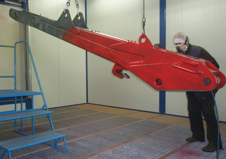 Промышленные линии жидкостной покраски