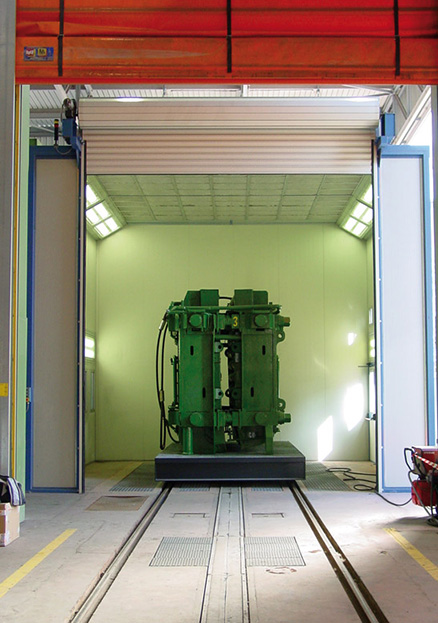 Промышленные окрасочные кабины и печи