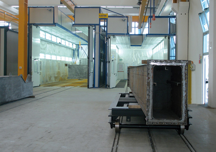 Промышленные окрасочные кабины и печи