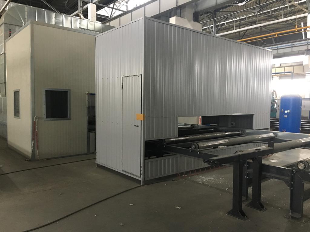 Бокс вокруг сканера для считывания изделия