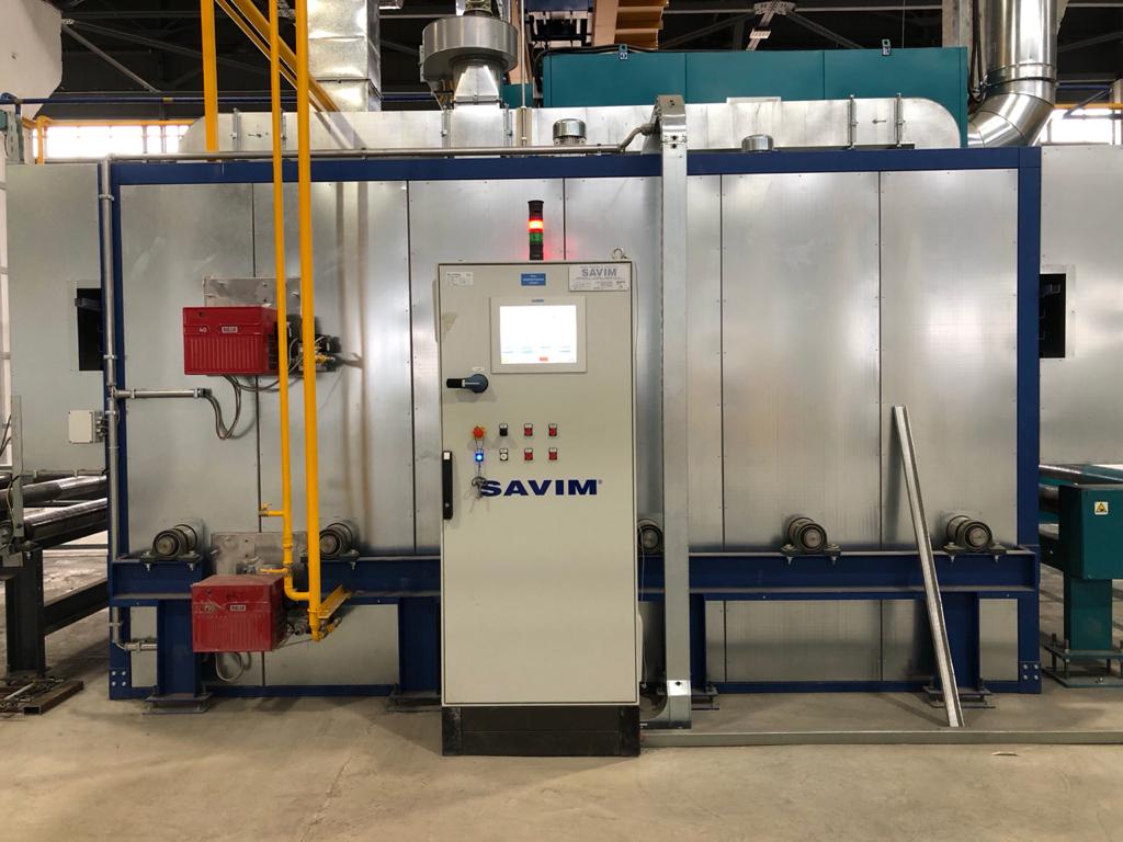 Пульт управления печи предварительного нагрева