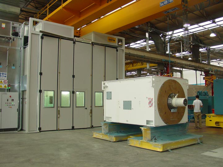 Камеры для окраски крупногабаритных изделий