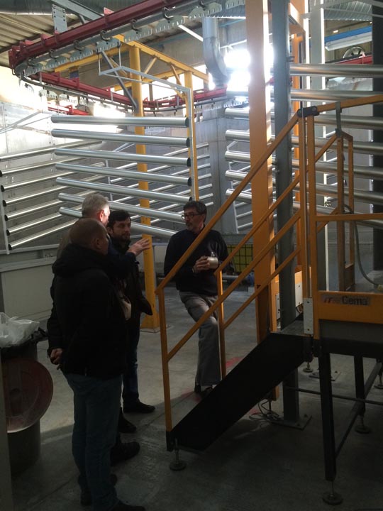 Линии для окраски труб