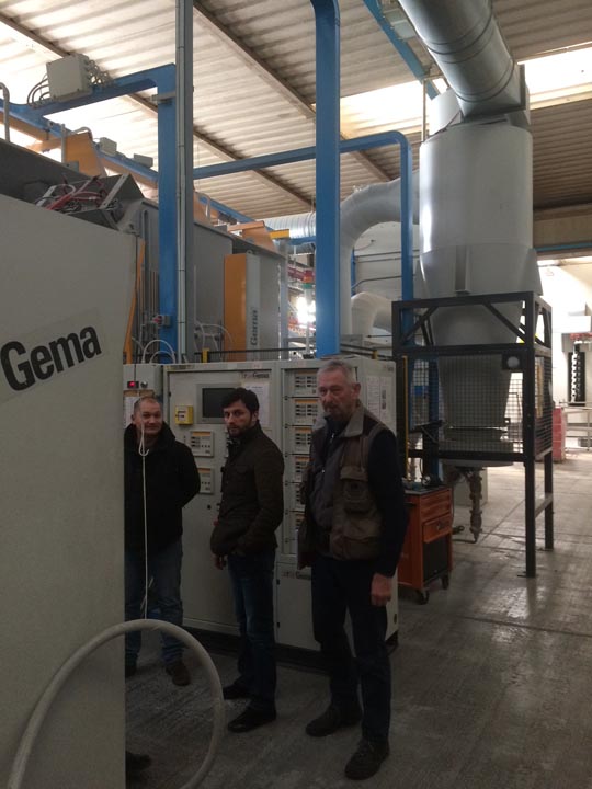 Линии для окраски труб