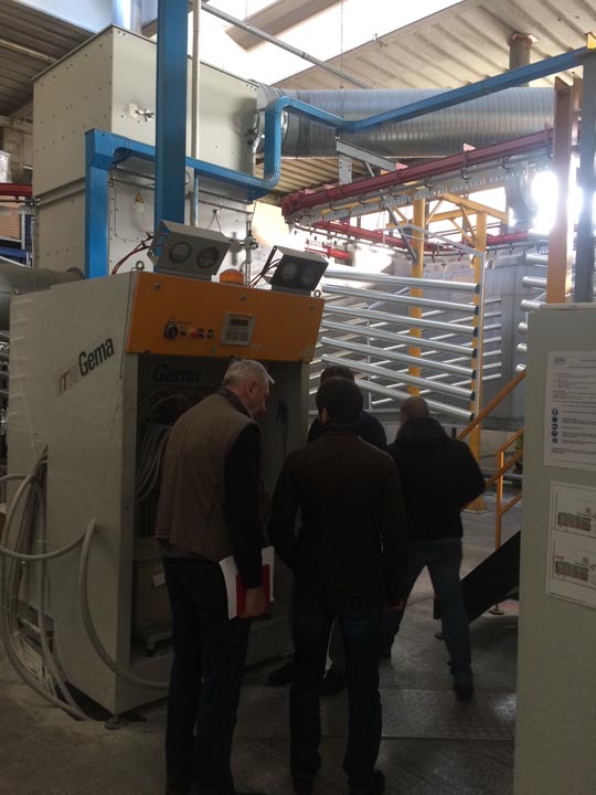 Линии для окраски труб