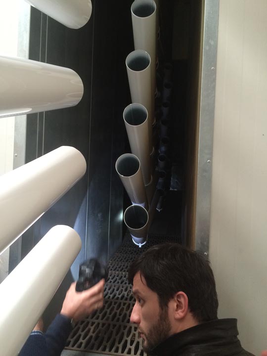 Линии для окраски труб