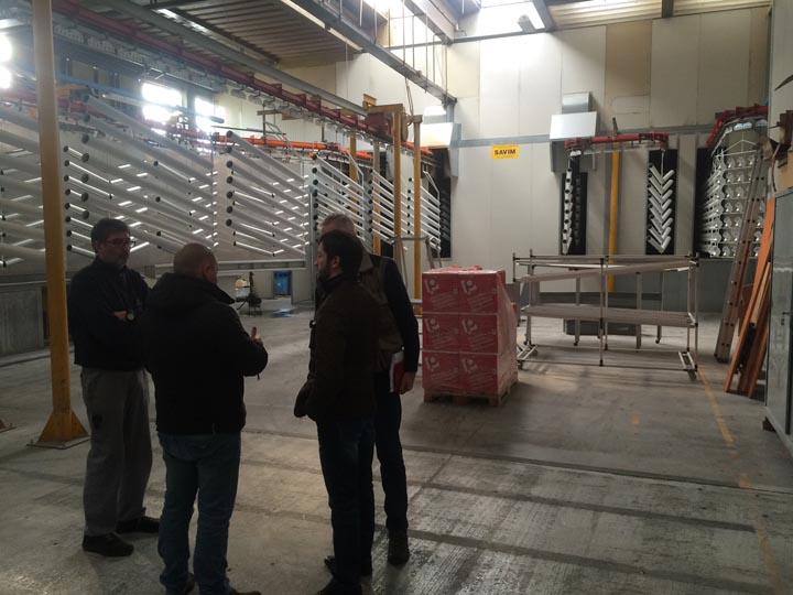 Линии для окраски труб