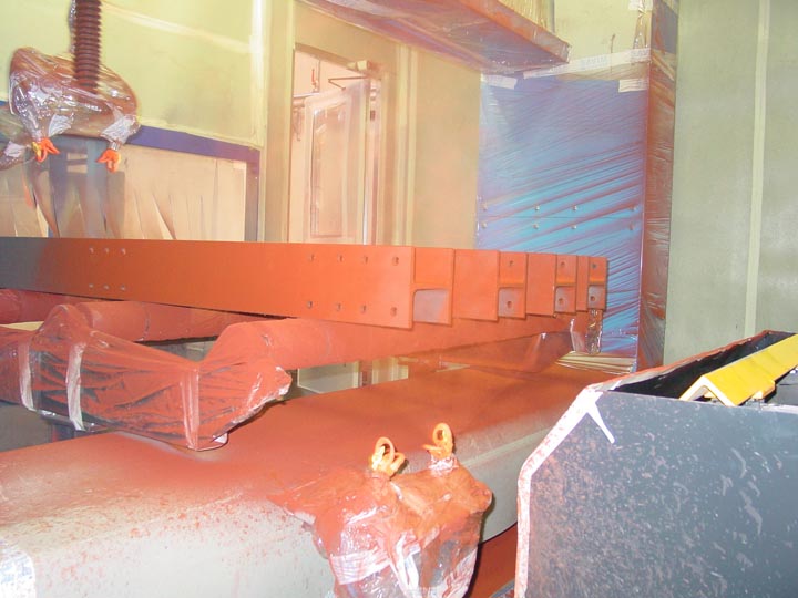 Линии для окраски металлоконструкций