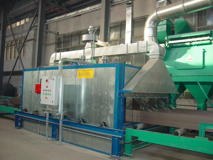 Линии для окраски металлоконструкций